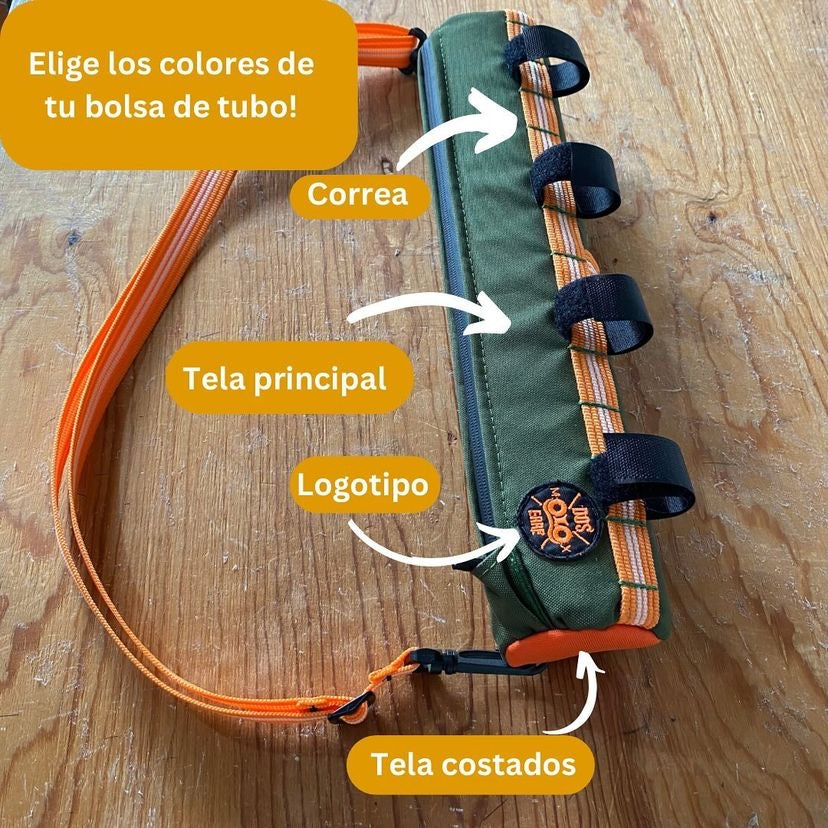 Bolsa de tubo chelera/Beer top tube bag