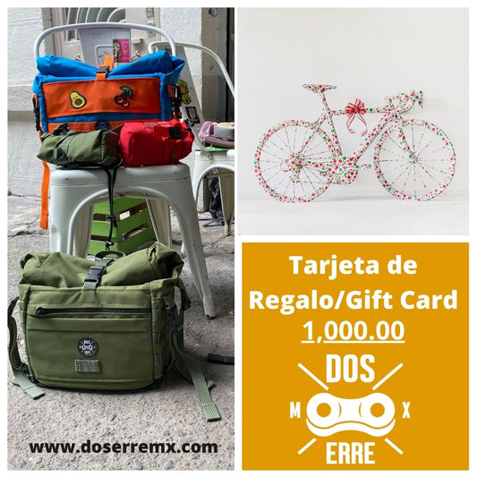 Tarjeta de Regalo DOS ERRE MX/DOS ERRE MX Gift Card