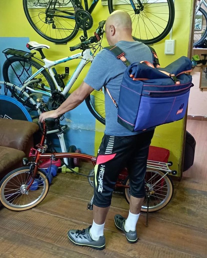 Bolsa Delantera para Rack Brompton/ Custom Brompton Front Rack Bag