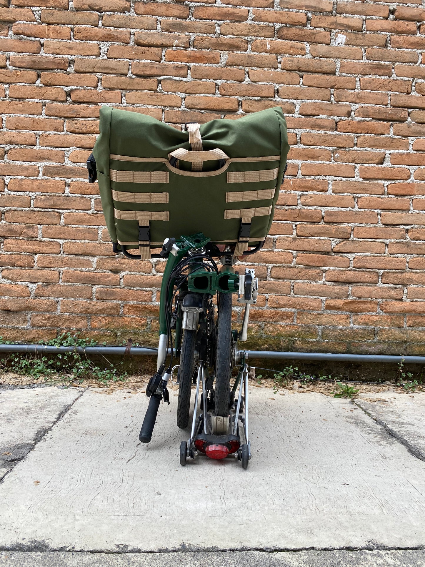 Bolsa Delantera para Rack Brompton/ Custom Brompton Front Rack Bag