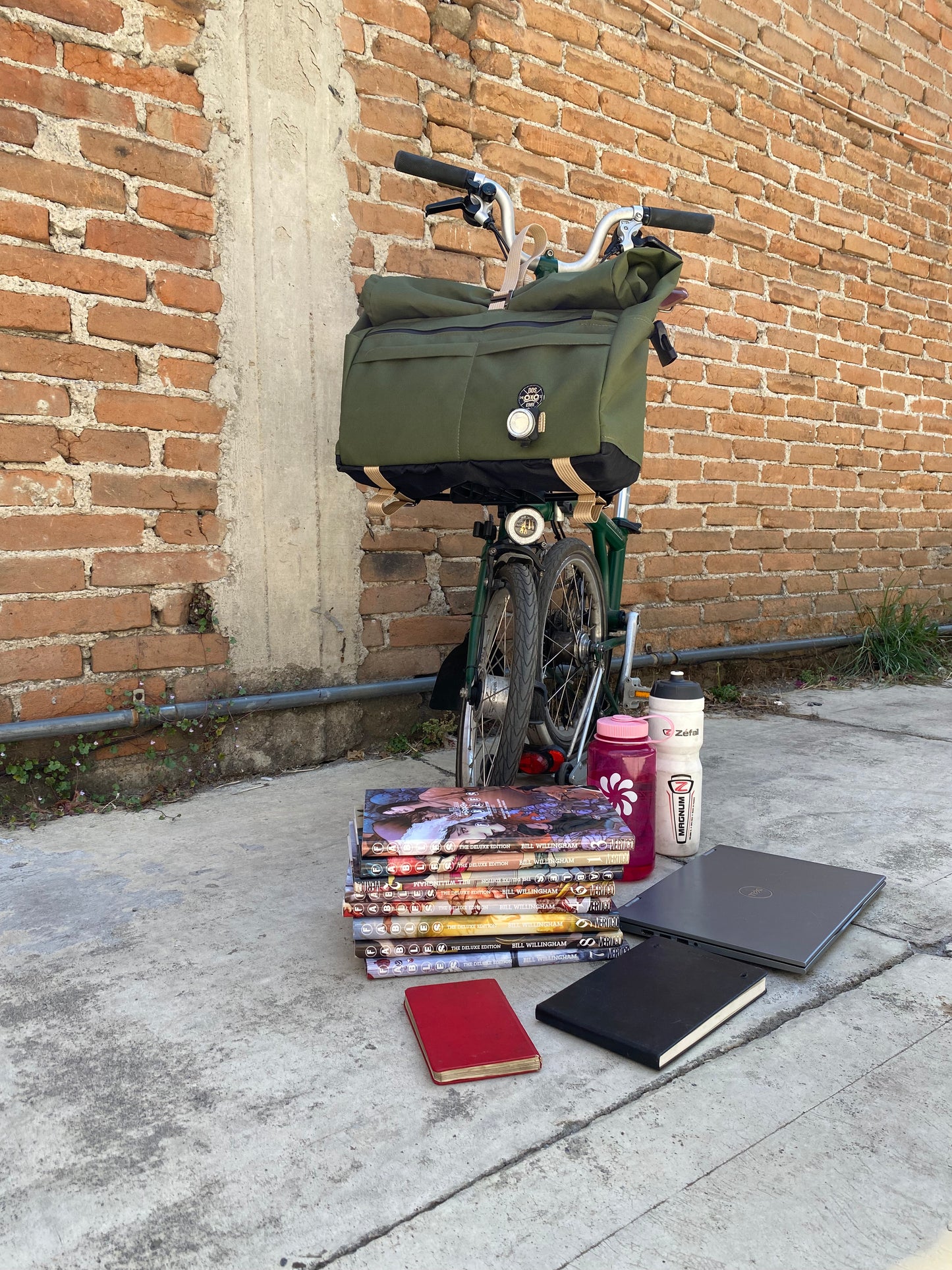 Bolsa Delantera para Rack Brompton/ Custom Brompton Front Rack Bag