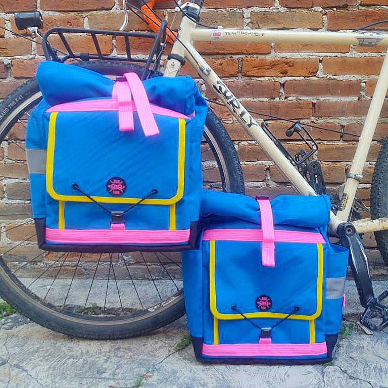Alforjas de Cicloviaje Personalizadas/Custom Touring Panniers