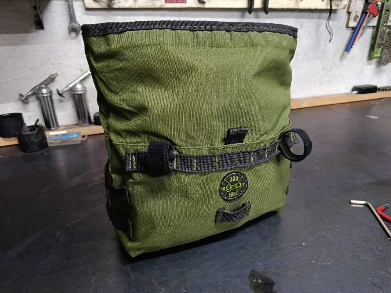 Bolsa/riñonera Rolltop para manubrios tipo H