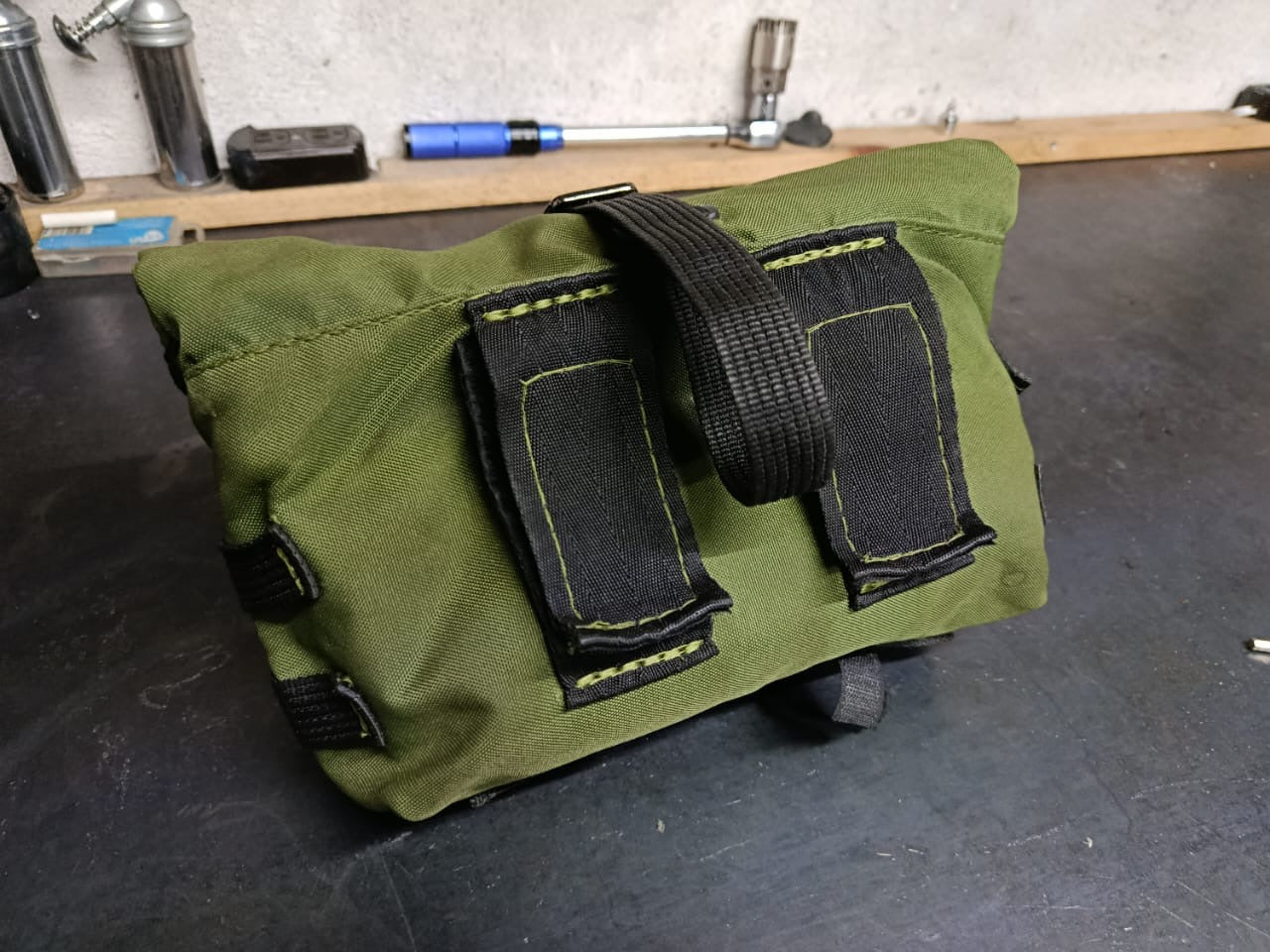 Bolsa/riñonera Rolltop para manubrios tipo H