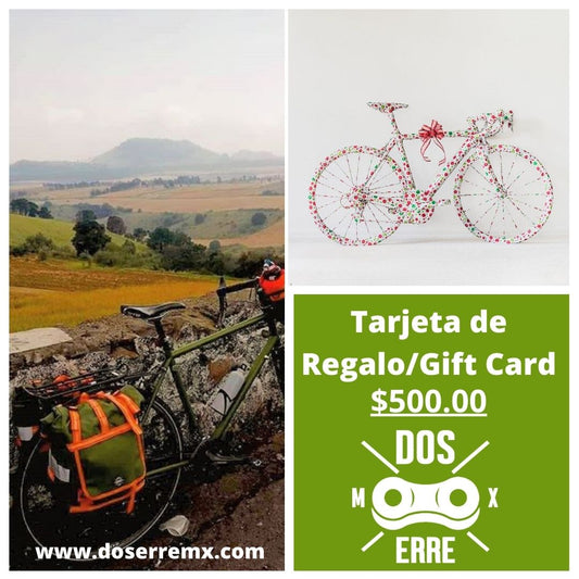 Tarjeta de Regalo DOS ERRE MX/DOS ERRE MX Gift Card