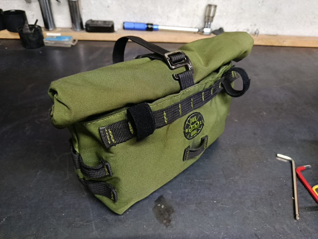 Bolsa/riñonera Rolltop para manubrios tipo H