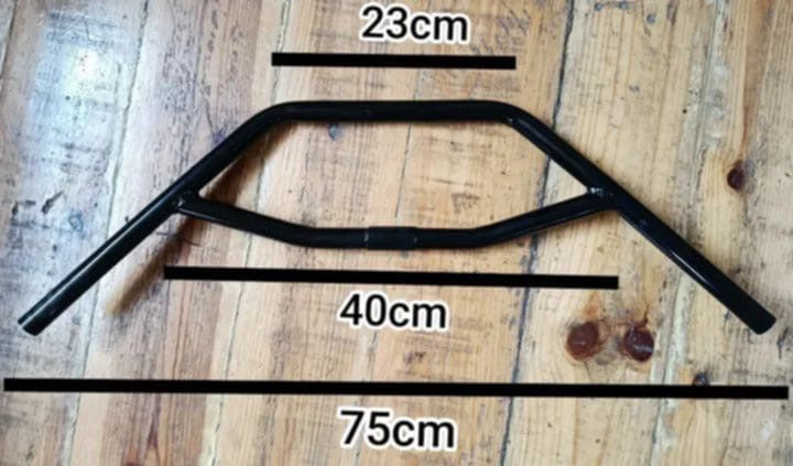 Bolsa/riñonera Rolltop para manubrios tipo H