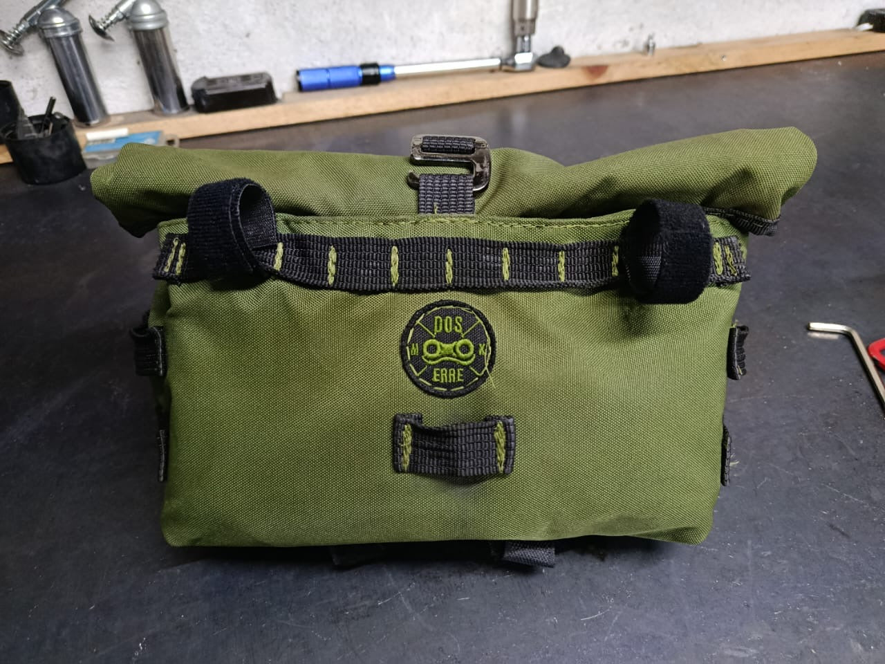 Bolsa/riñonera Rolltop para manubrios tipo H