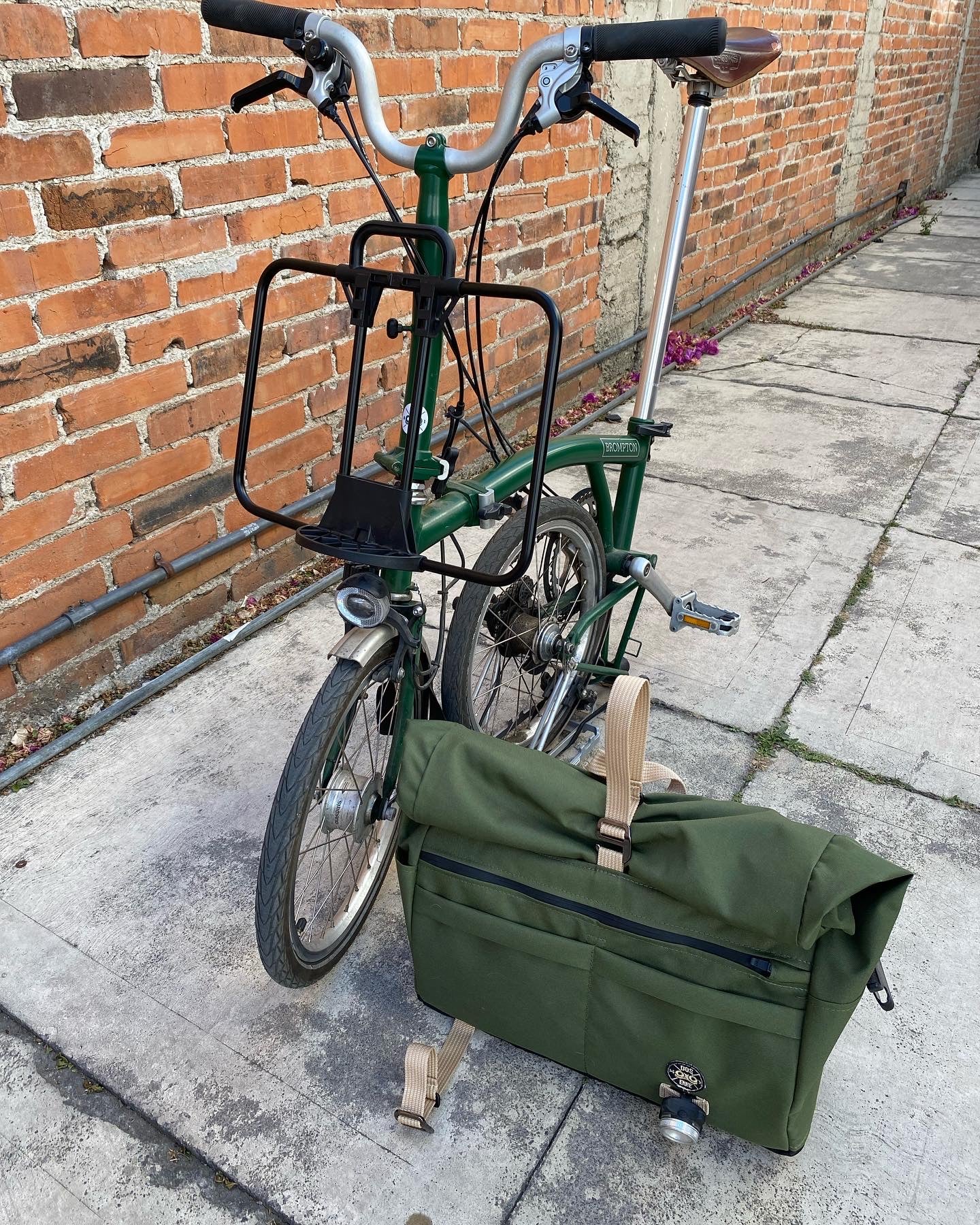 Bolsa Delantera para Rack Brompton/ Custom Brompton Front Rack Bag