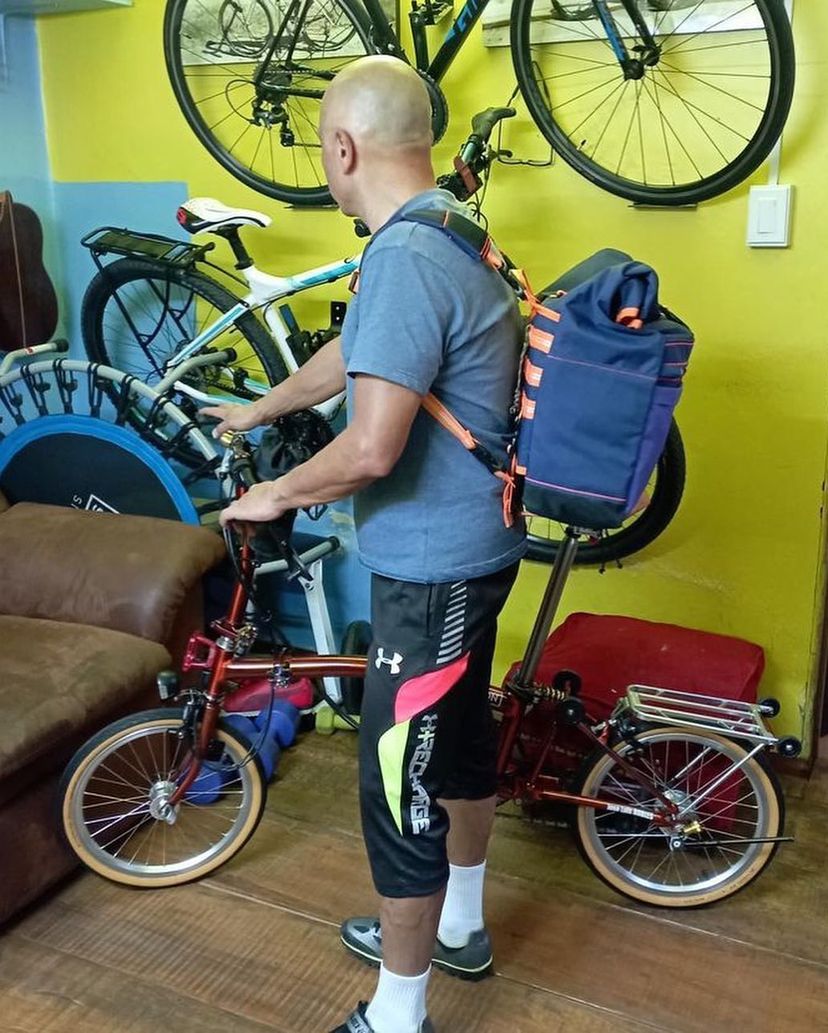 Bolsa Delantera para Rack Brompton/ Custom Brompton Front Rack Bag