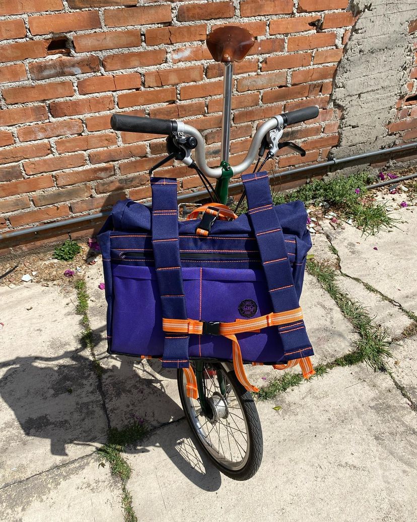 Bolsa Delantera para Rack Brompton/ Custom Brompton Front Rack Bag