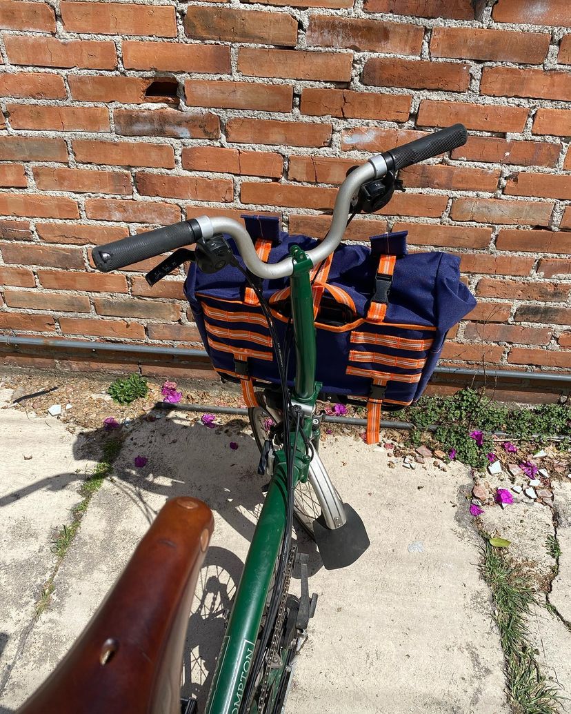 Bolsa Delantera para Rack Brompton/ Custom Brompton Front Rack Bag