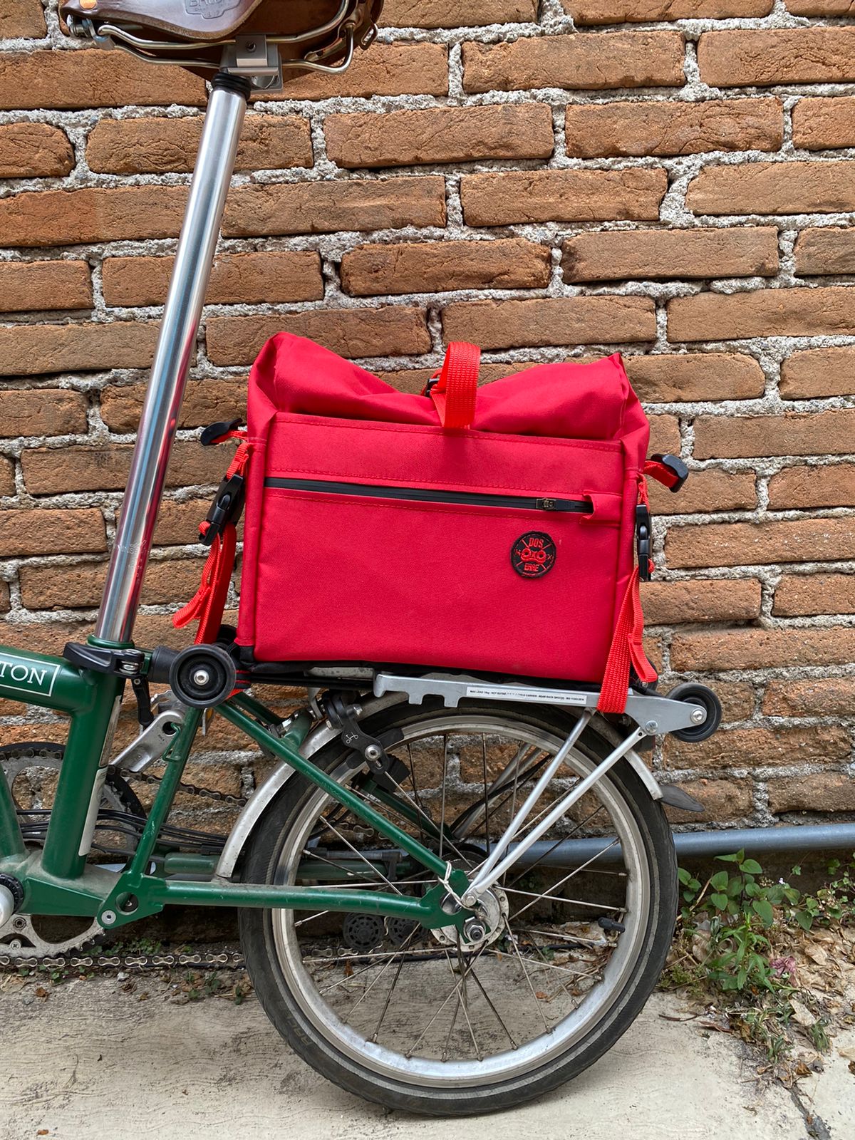 Bolsa para rack trasero Brompton Personalizada/Custom/Rear Rack Bag for Brompton